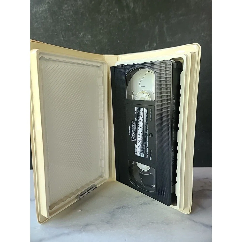 Disney pinocchio vhs